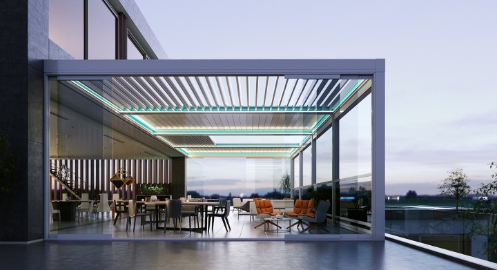 Bio climatic pergola 2